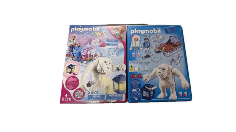 PLAYMOBIL YETI TRAINEAU