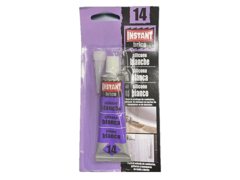 COLLE INSTANT 30ML SILICONE BLANCHE