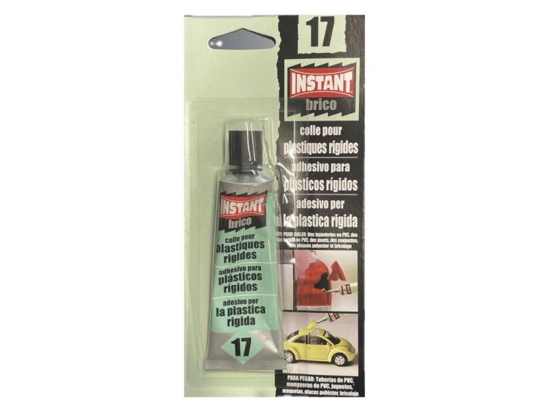 COLLE INSTANT 30ML PLASTIQUE RIGIDE