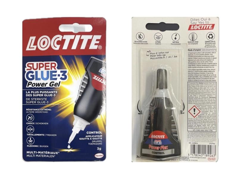 COLLE LOCTITE SUPER GLUE 3 GEL CONTROL 3G