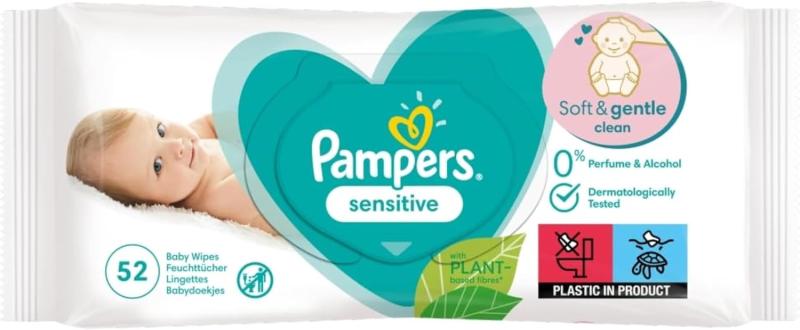 PAMPERS LINGETTES BEBE SENSIBLE