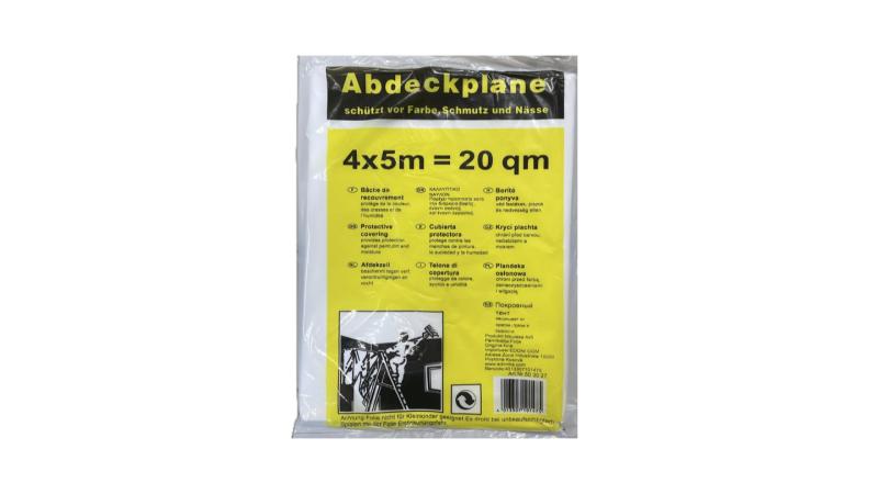 BACHE PEINTURE 4X5M