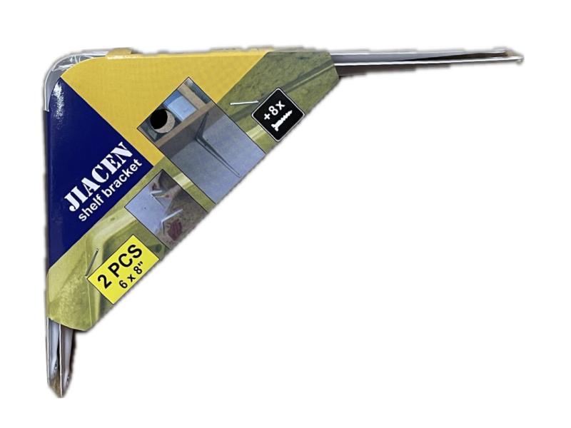 SUPPORT EQUERRE 6X8 2PCS