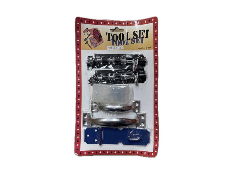 SET OUTIL 5PCS (verrou, poignee)