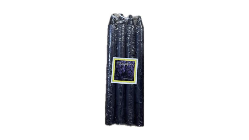 BOUGIE X4 NOIR 19CM