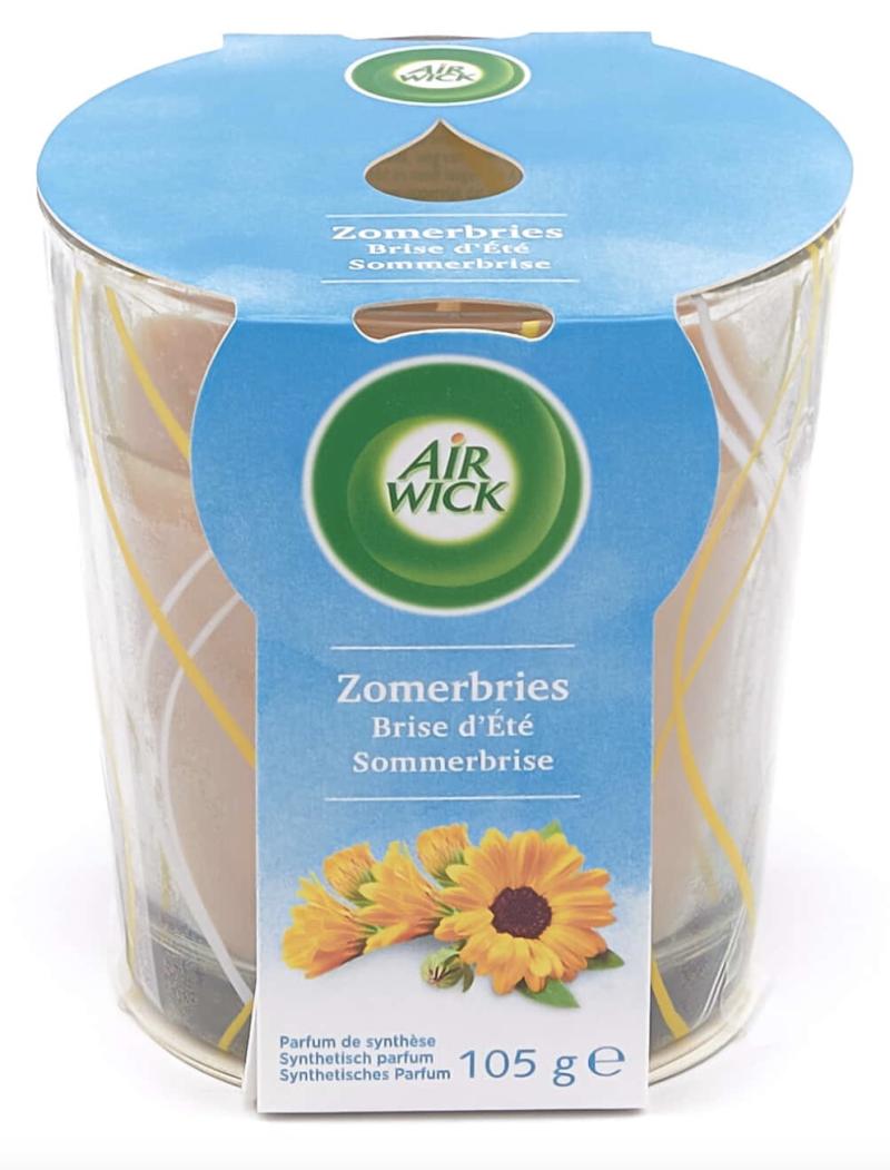 AIRWICK BOUGIE PARFUMEE 105GR Brise d'été