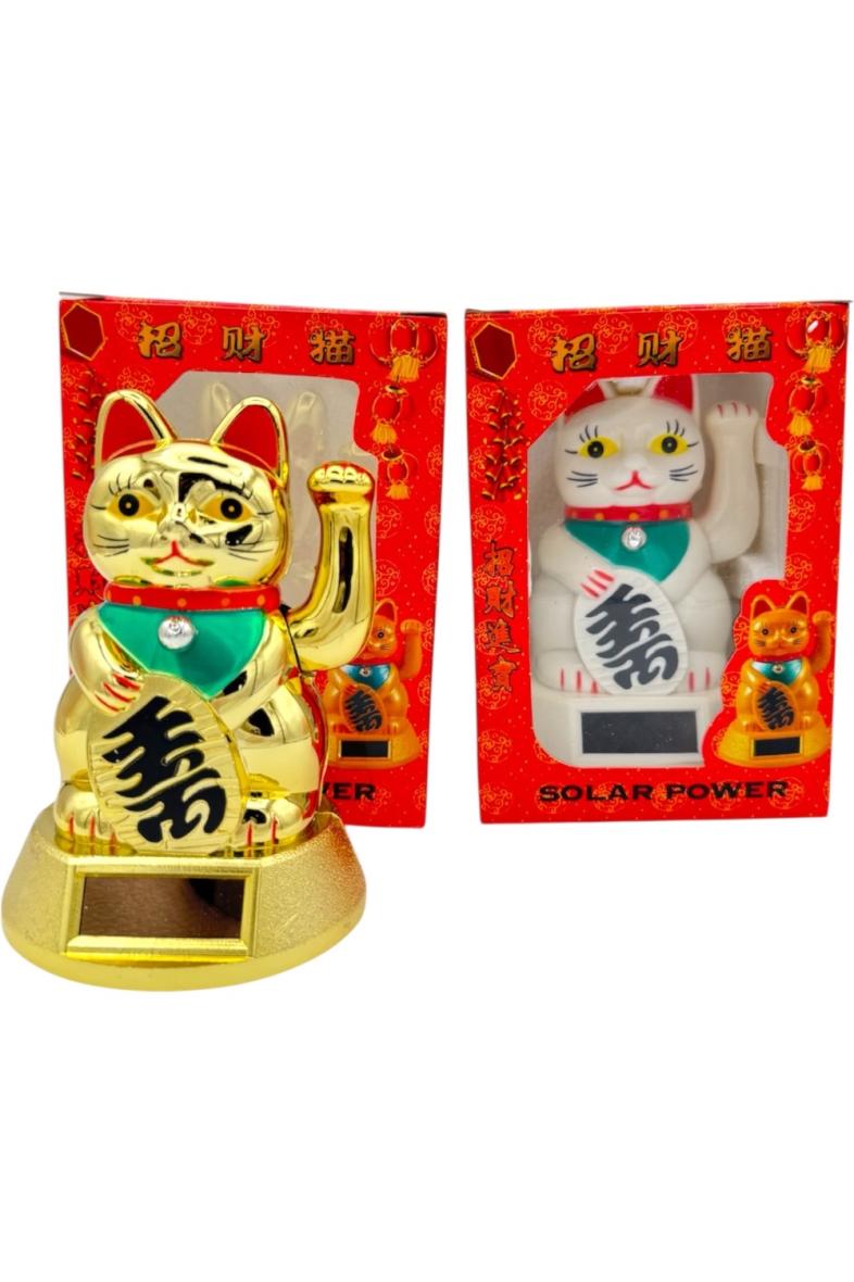 CHAT PORTE BONHEUR 12CM