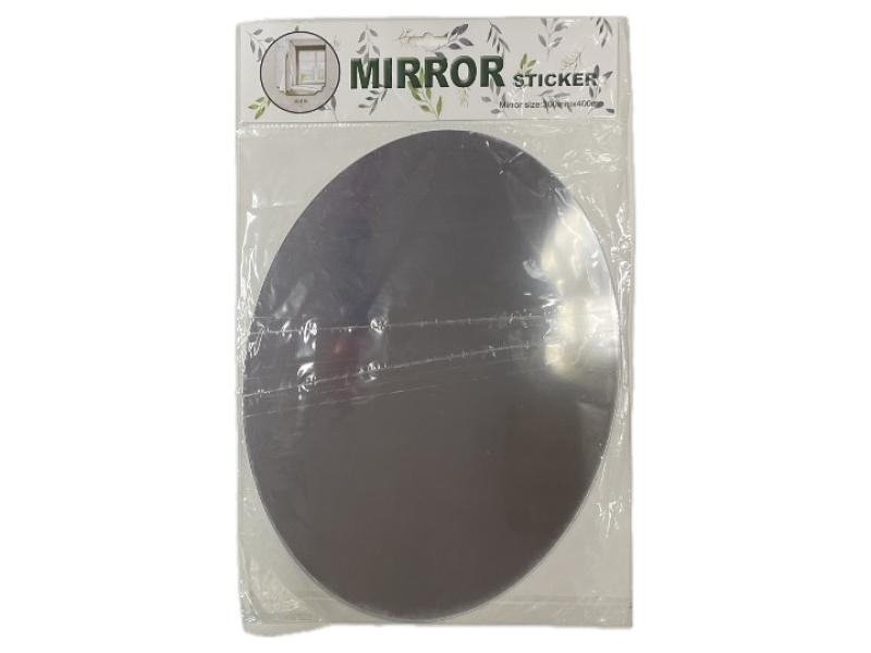 MIROIR ADHESIF 30X40CM OVALE