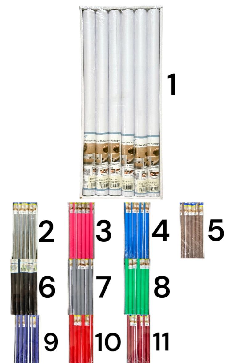 ROULEAU ADHESIF 45X200CM UNI