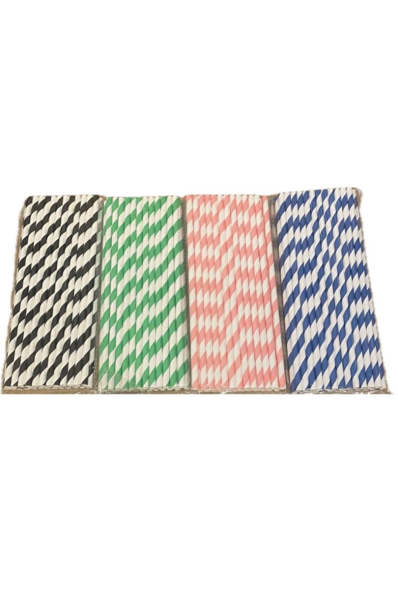 PAILLE EN PAPIER 22CM X25PCS