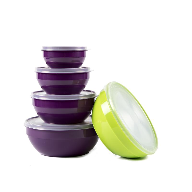 BOITE X4PCS (0.5/0.9/1.5/2.5L) RONDE