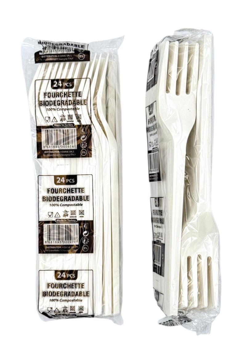 FOURCHETTE BIODEGRADABLE X24