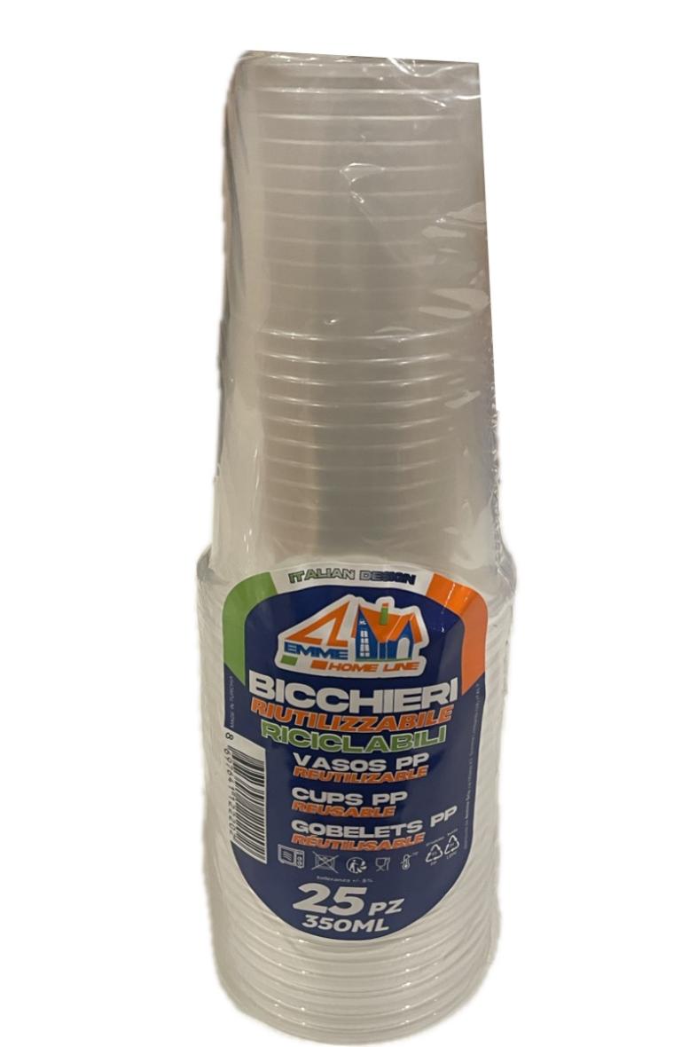 GOBELET REUTILISABLE X25 350ML