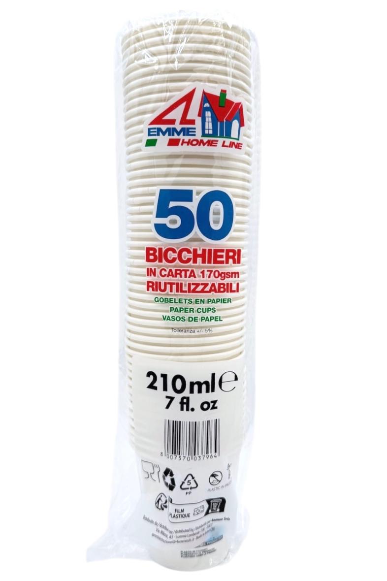 GOBELET EN CARTON X50 EAU 210ML Uni
