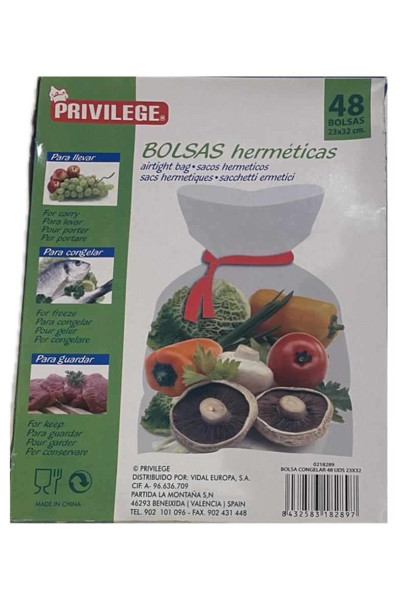 SAC CONGELATION 23X32 48PCS