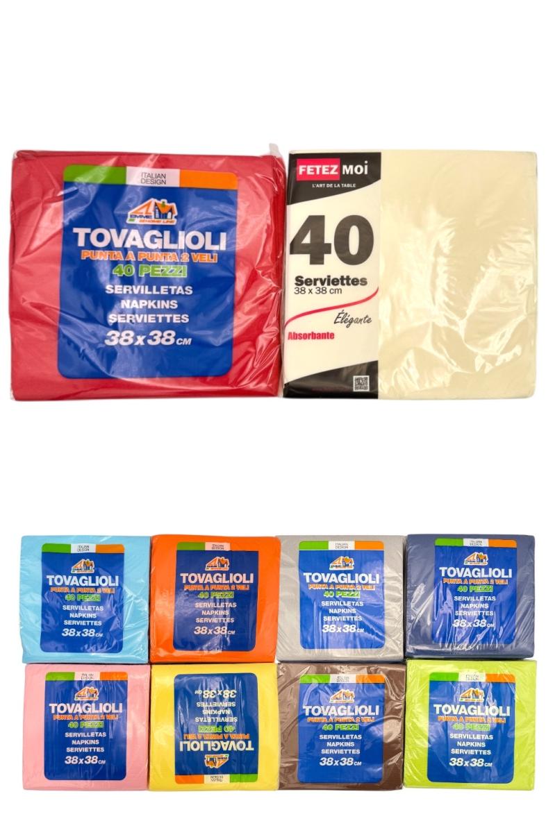 SERVIETTE X40 38X38