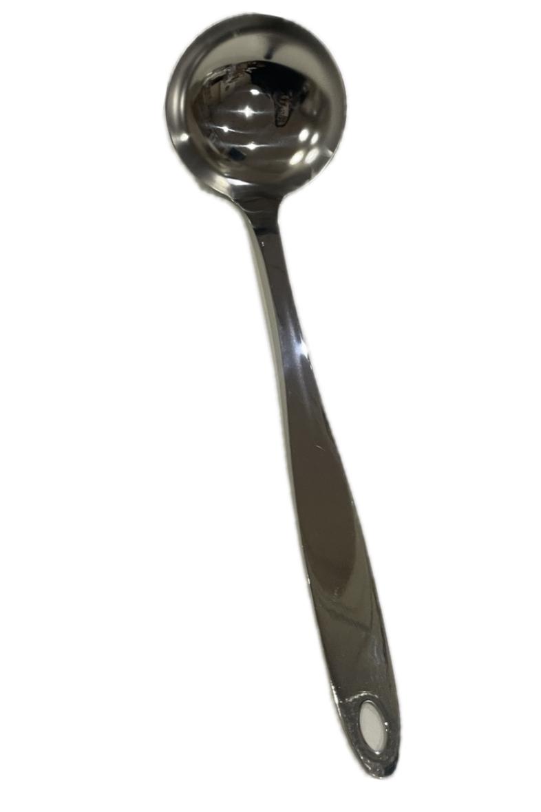 LOUCHE INOX 9CM + MANCHE