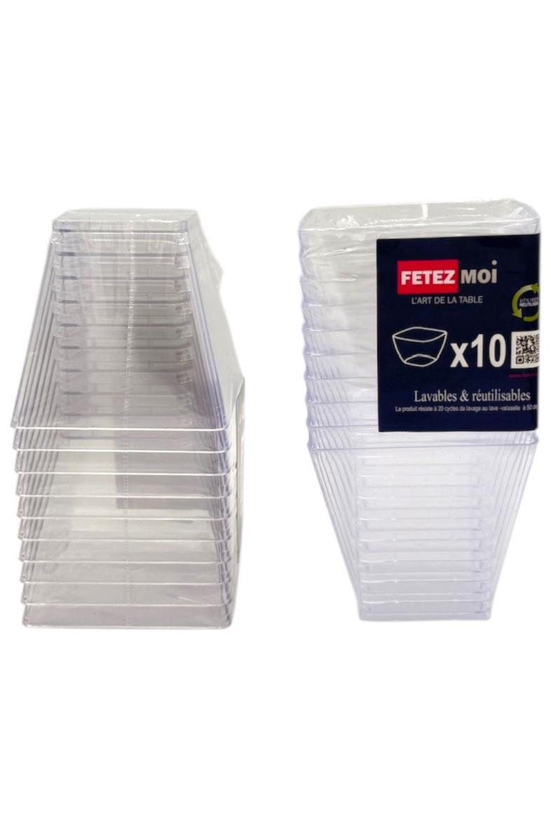 VERRINE CARRÉ X10
