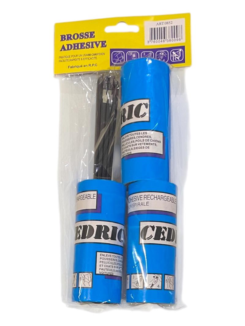 BROSSE ADHESIVE X3 VETEMENT
