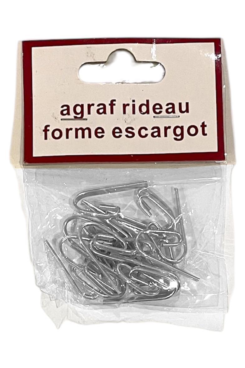CROCHET ESCARGOT METAL