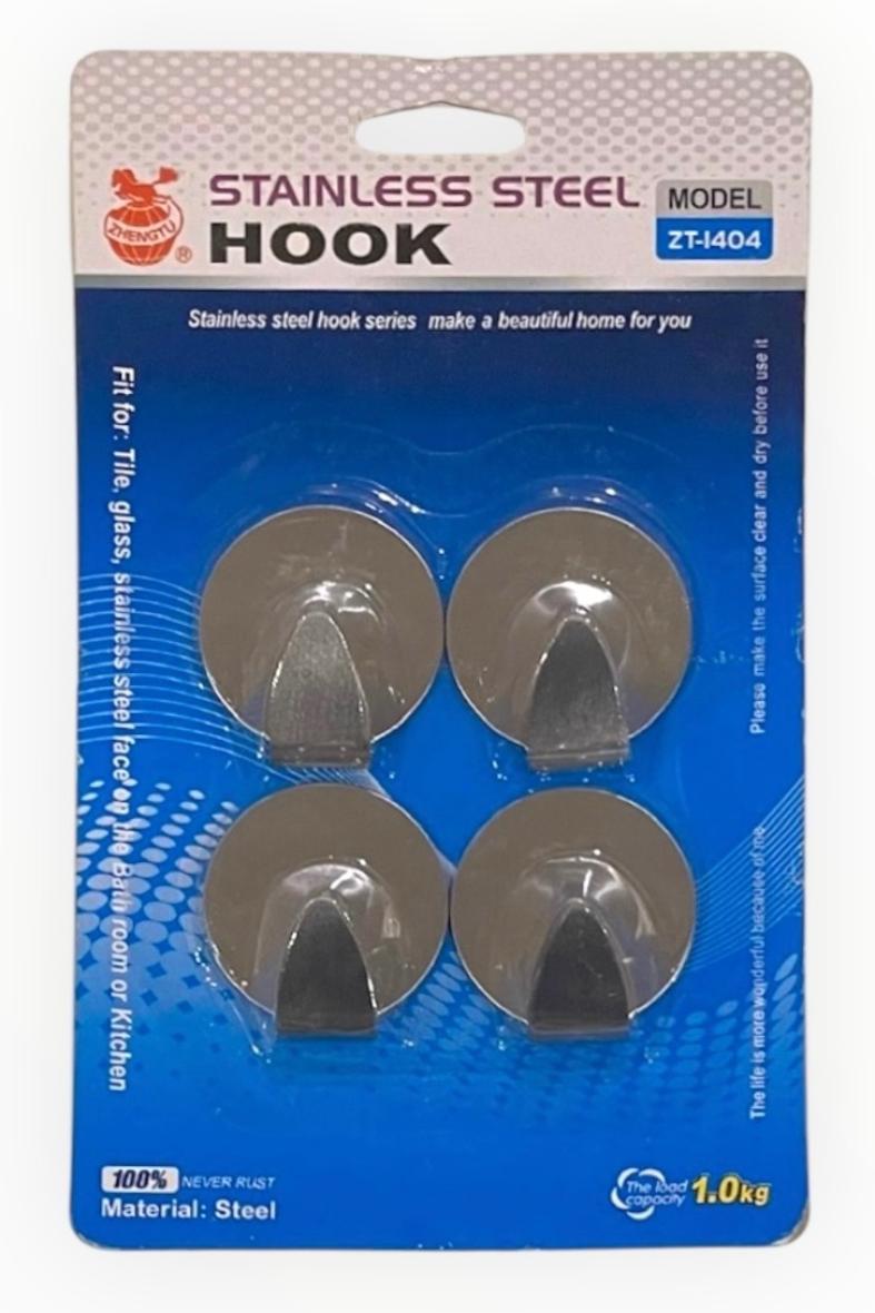 CROCHET ADHESIF X4 ROND