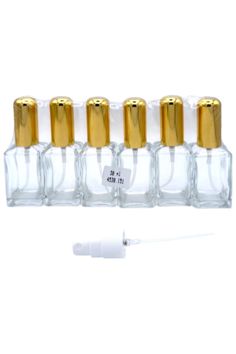 FLACON VAPORISATEUR 30ML VERRE 4530 方柱