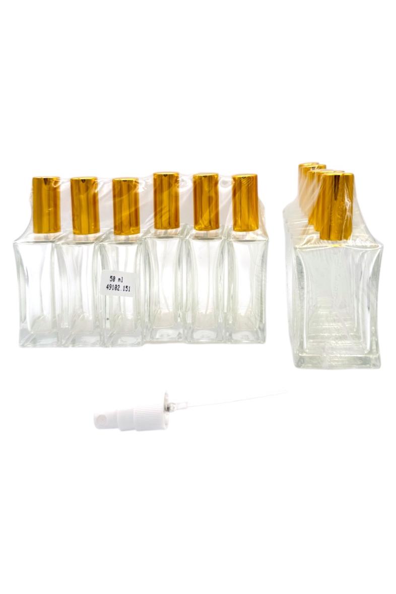 FLACON VAPORISATEUR 50ML VERRE 49102 收腰
