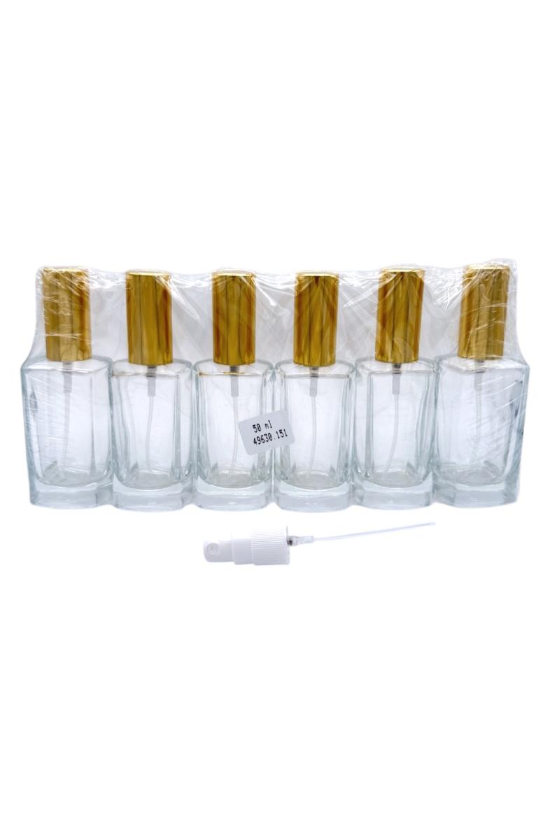 FLACON VAPORISATEUR 50ML VERRE 49630 方柱圆