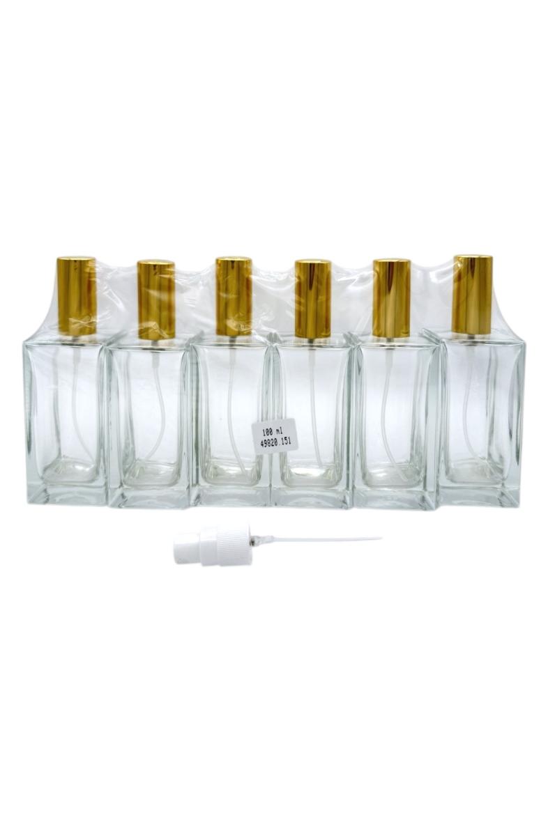 FLACON VAPORISATEUR 100ML VERRE 49820 方柱