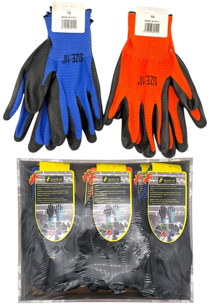 GANT MANUTENTION Noir/Bleu et Noir/Orange