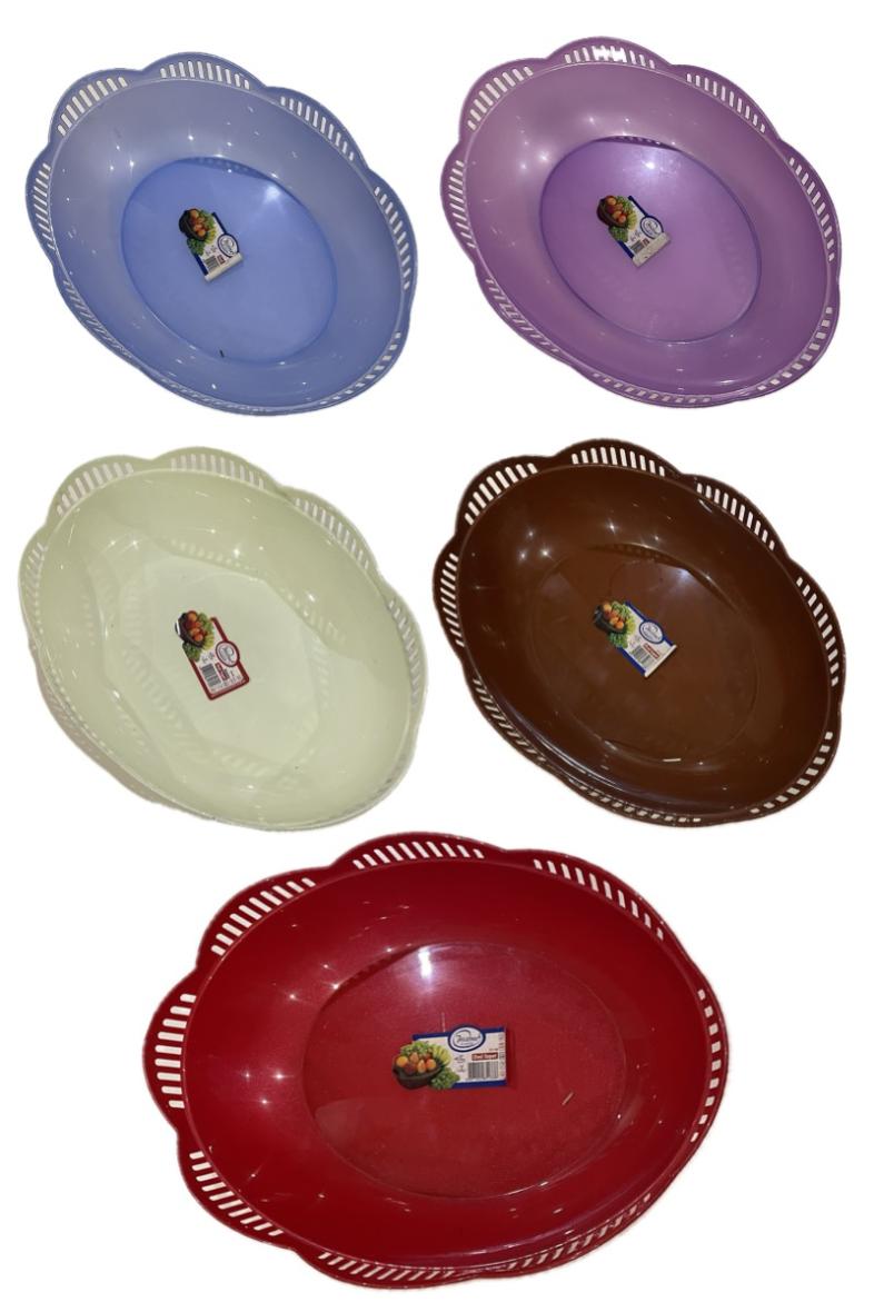 PANIER OVALE PLASTIQUE