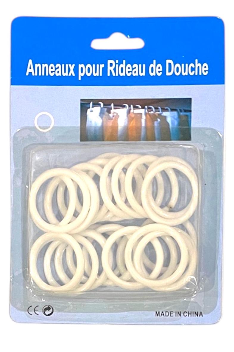 ANNEAU RIDEAU DOUCHE ROND