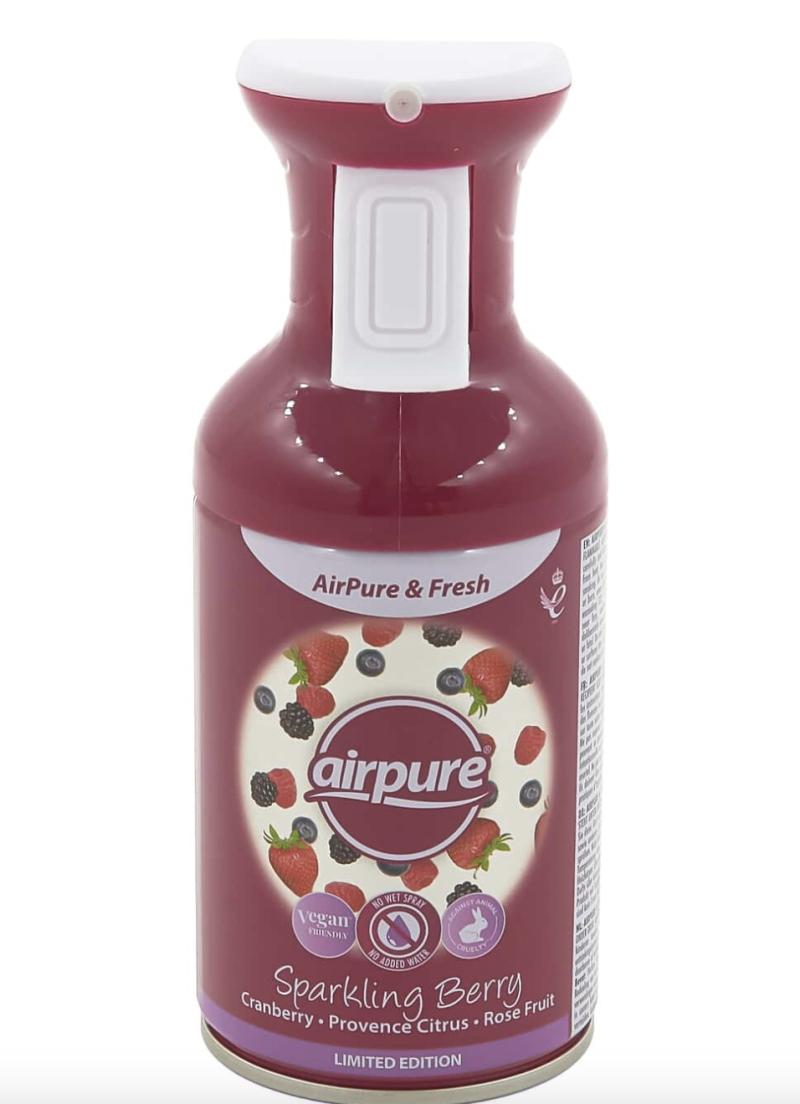 AIRPURE ATOMISEUR désodorisant 250ML Sparkling Berry