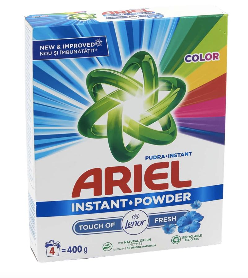 ARIEL LESSIVE POUDRE 4D lenor fresh ***
