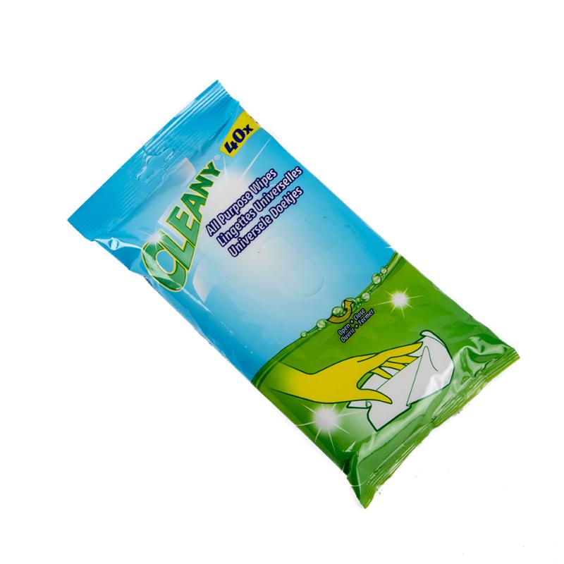 LINGETTE CLEANY universelles imprégnées 40 pc