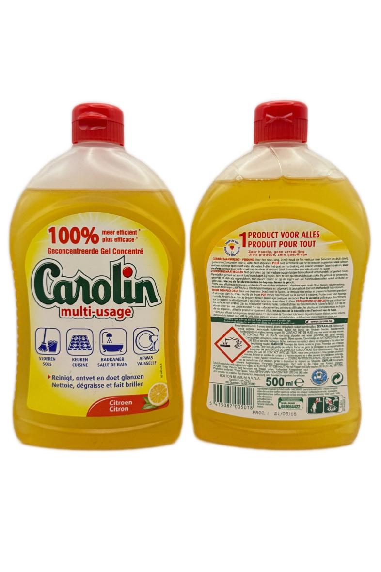 CAROLIN GEL MULTI USAGE 500ML concentré