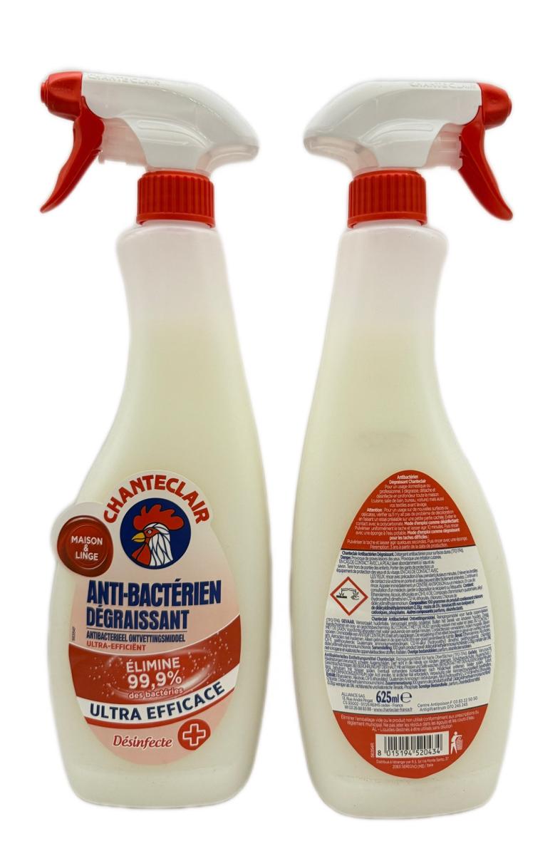 CHANTECLAIR DEGRAISSANT Antibactérien 625ML