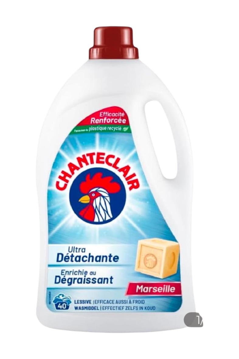 CHANTECLAIR LESSIVE LIQUIDE 40D 2L Marseille