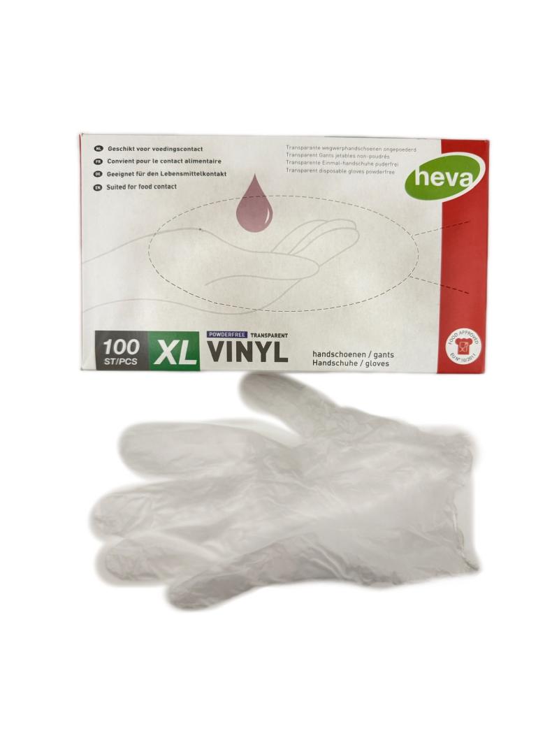 GANT X100 VINYLE TRANSPARENT HEVA TAILLE XL non poudré P:2025/03