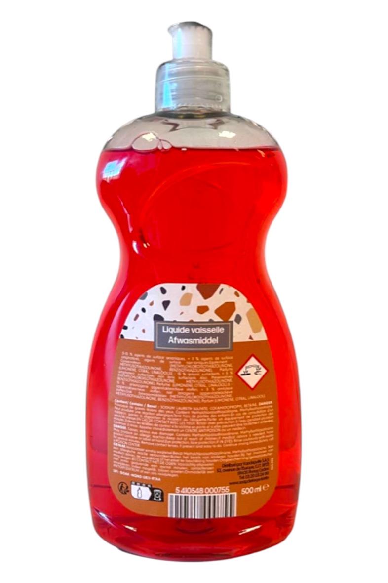 LIQUIDE VAISSELLE 500ML ROUGE