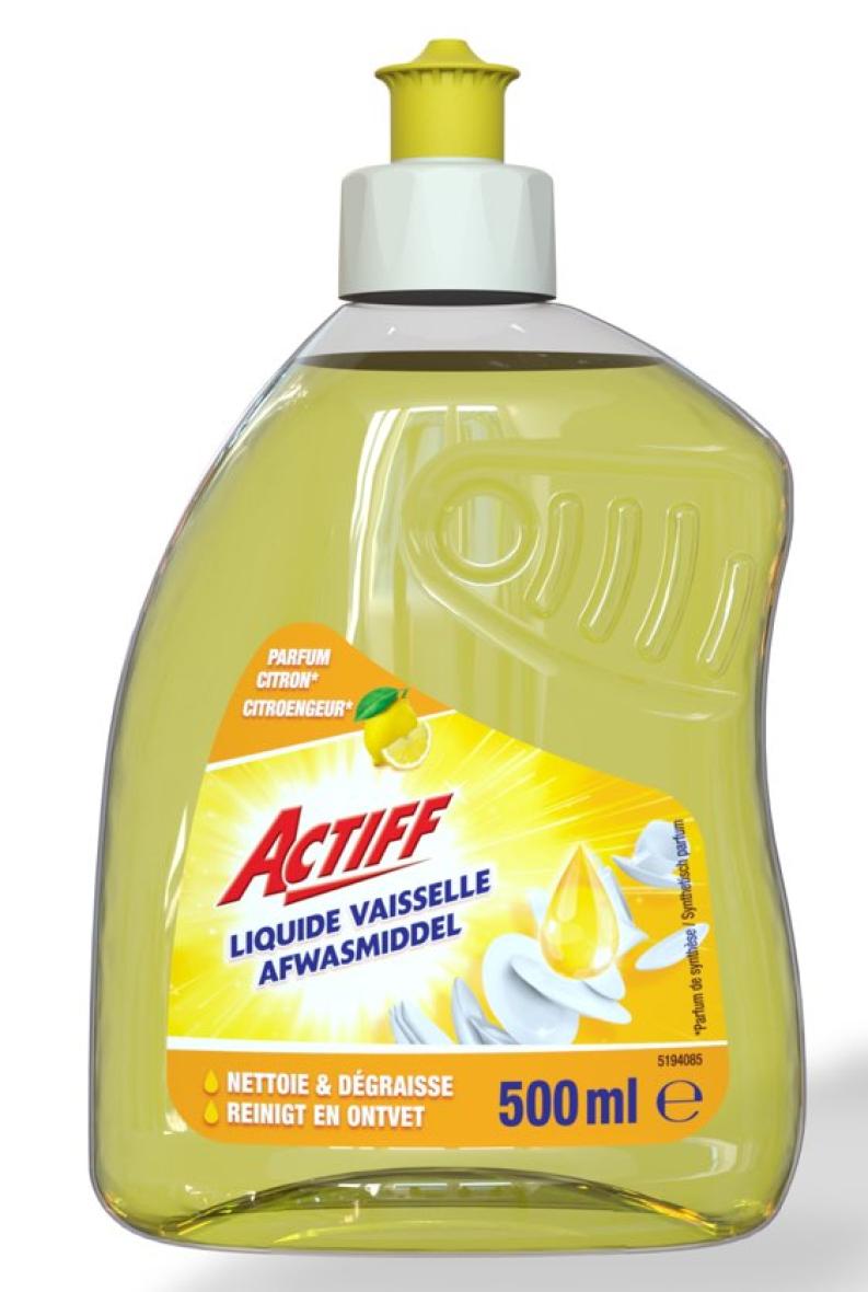 LIQUIDE VAISSELLE 500ML ACTIF CITRON