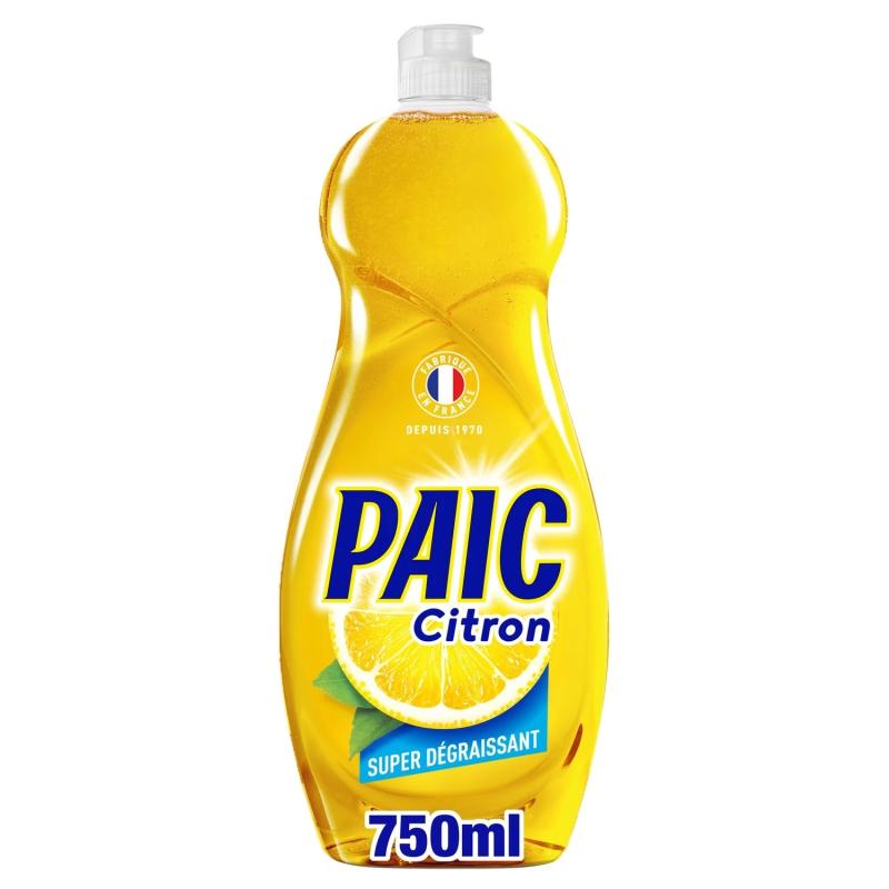 PAIC LIQUIDE VAISSELLE 750ML Citron
