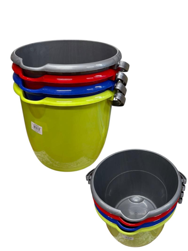 SEAU PLASTIQUE coloré