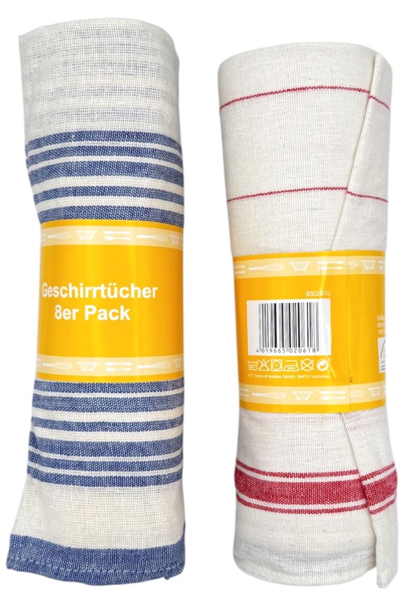 TORCHON 50X70CM X8PCS