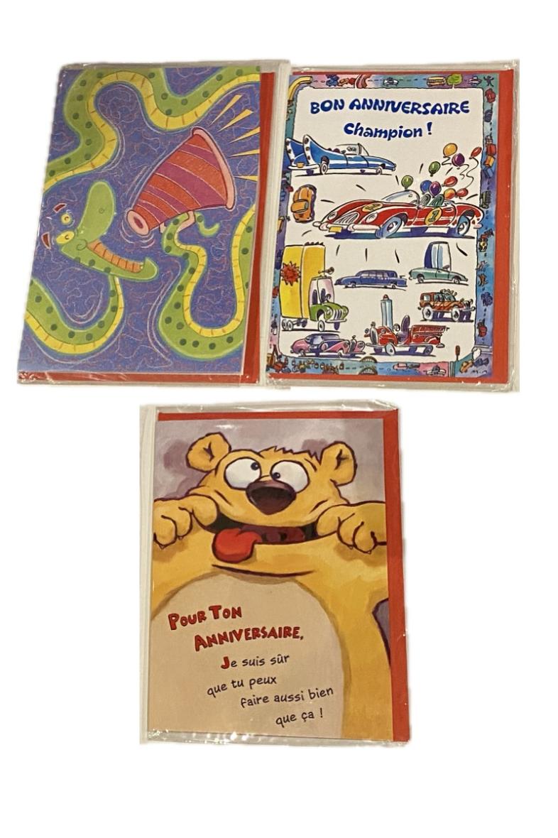 CARTE ANNIVERSAIRE