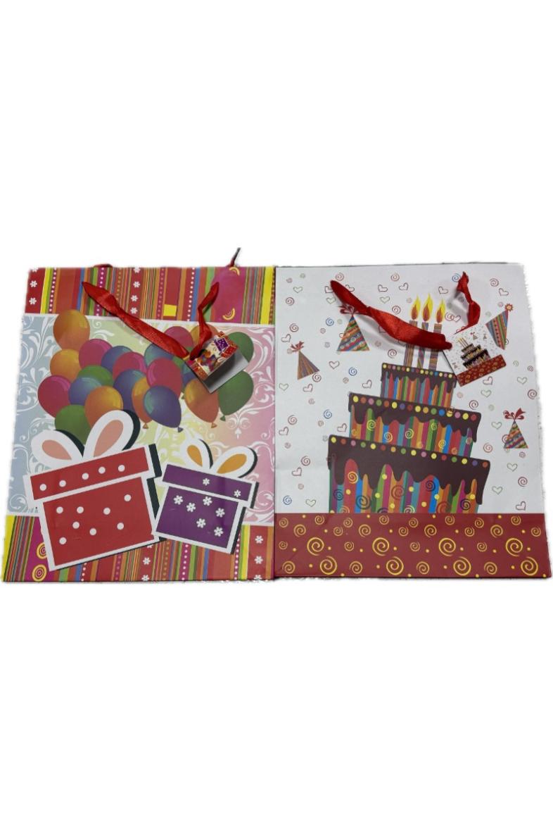 SAC CADEAU 26X32 ANNIVERSAIRE (M)