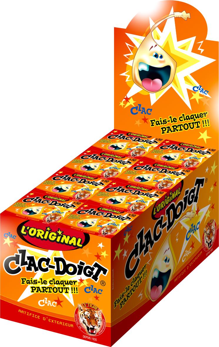 CLAC DOIGT X50 BOITES