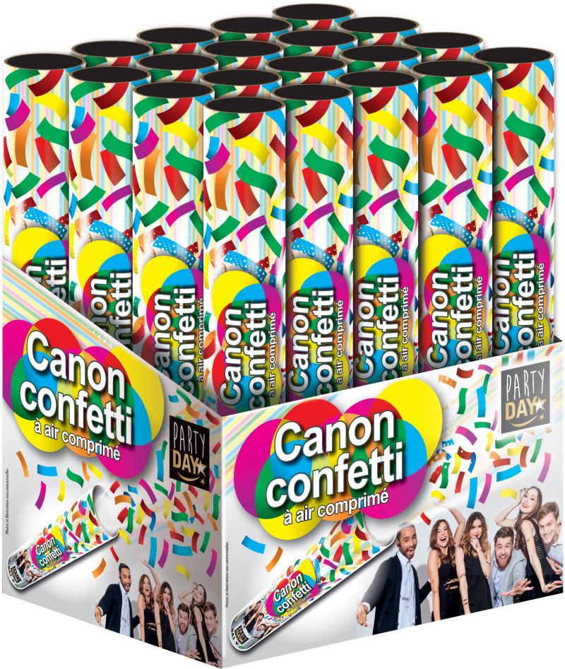 CANON CONFETTIS 30CM MULTICOLOR