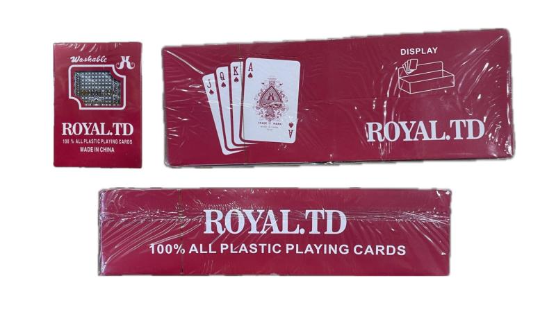 JEU 54 CARTES PLASTIFIÉ
