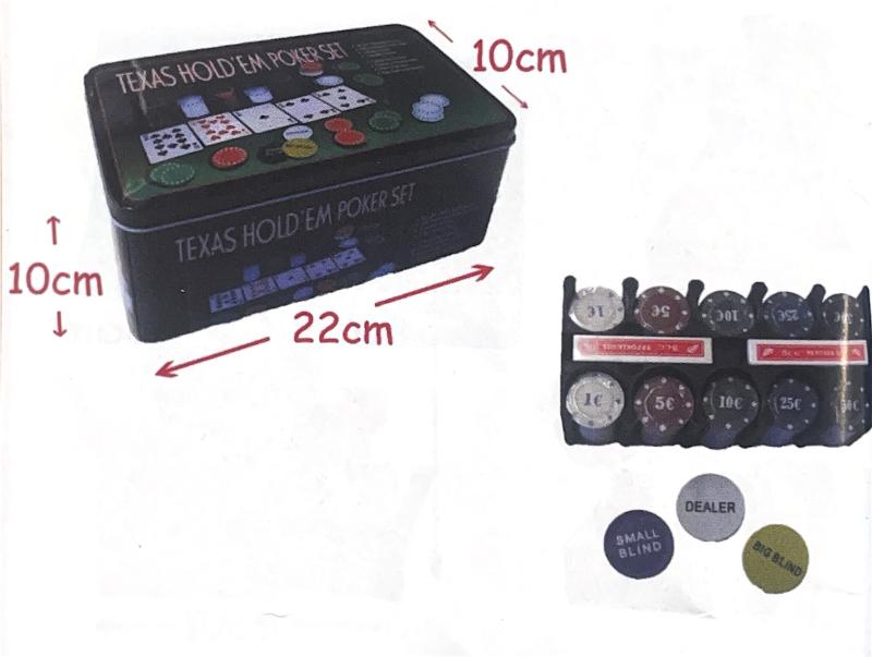 POKER JETON + CARTE